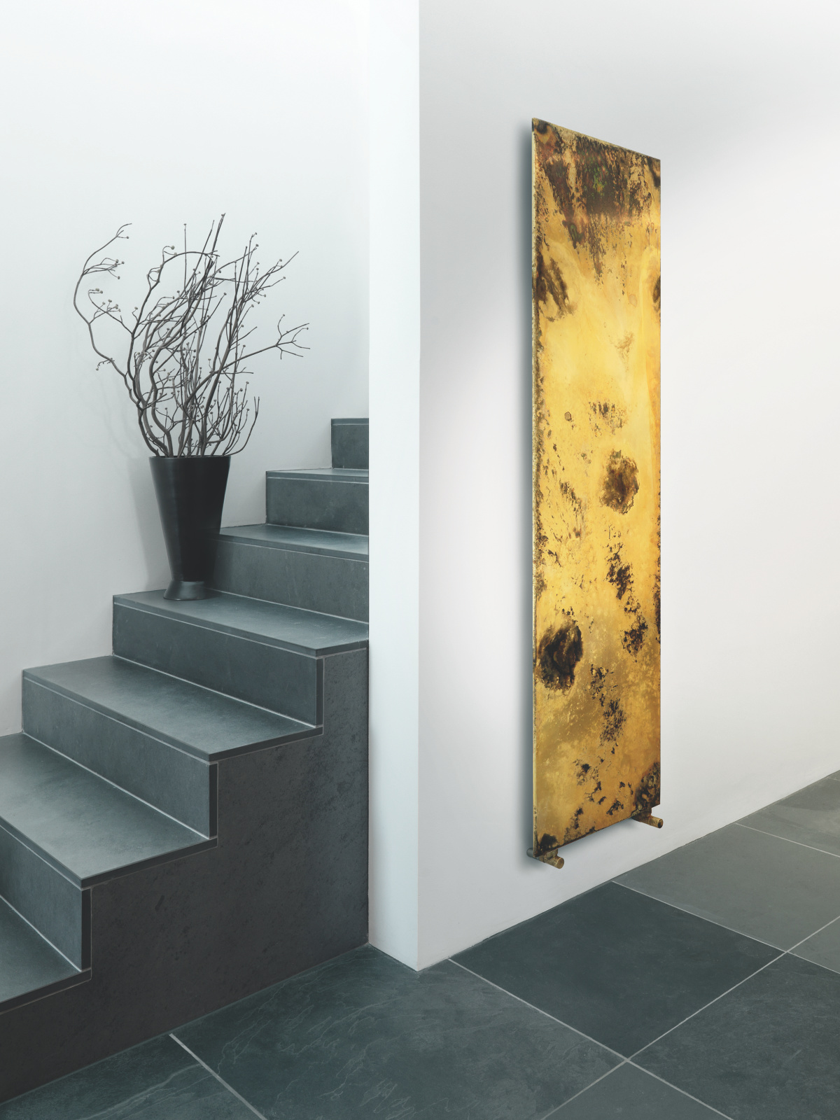 Rendering Arteplano Decorative radiator Side view