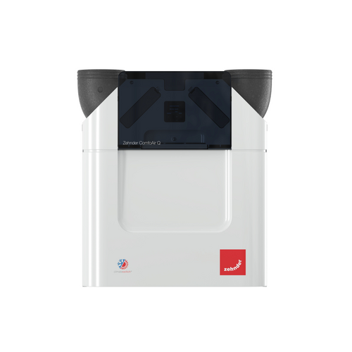 Cut-Out Zehnder ComfoAir Q350 TR Comfortable indoor ventilation Front view